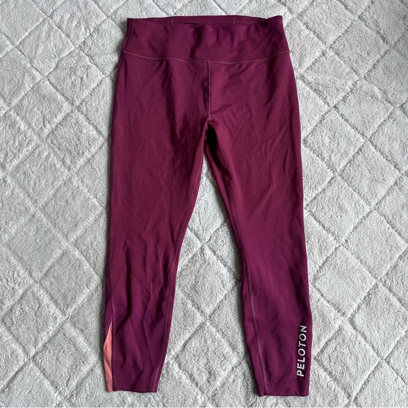Peloton | Purple Move Mission Rib Insert Leggings | Size Extra Large - Picture 3 of 11